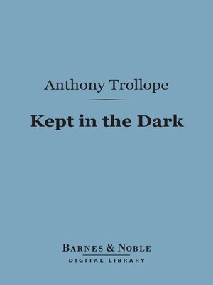 cover image of Kept in the Dark (Barnes & Noble Digital Library)